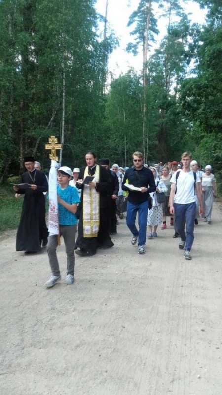 Pierwsza piesza pielgrzymka z Supraśla do Łaźni