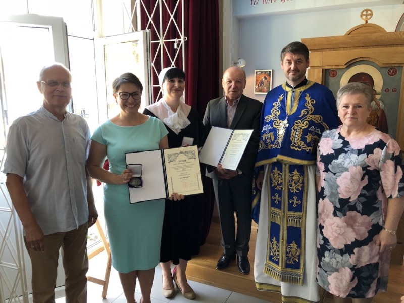 Liturgiczne zakończenie roku szkolnego w brackiej szkole i wręczenie Orderów Świętych Braci Sołuńskich