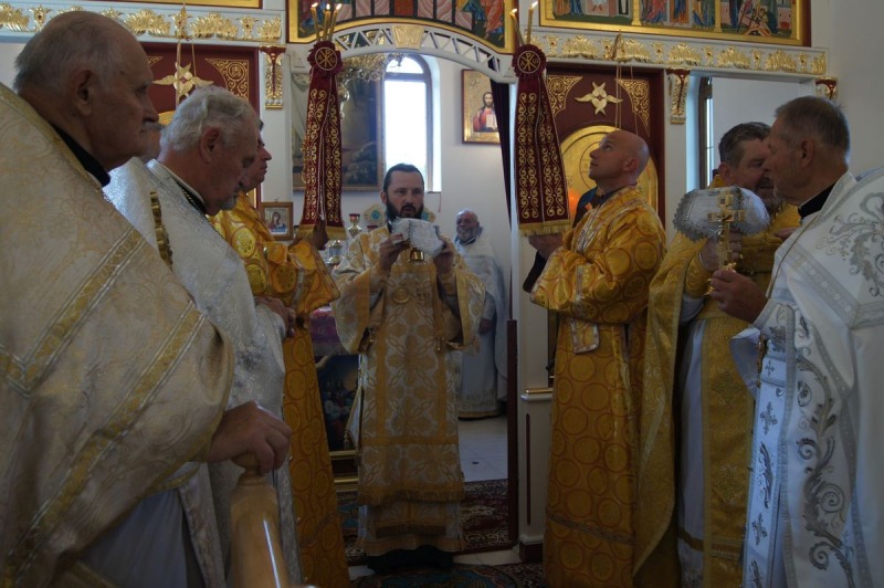 Poświęcenie cerkwi w Lewkowie Nowym