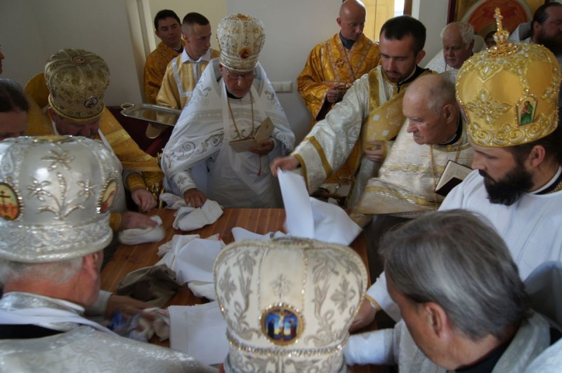 Poświęcenie cerkwi w Lewkowie Nowym