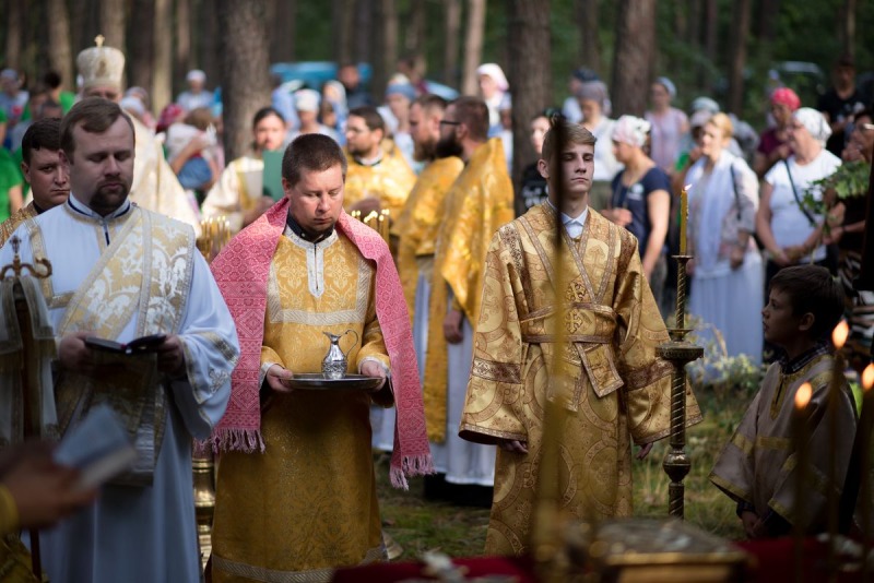 Polowa Liturgia w drodze z Warszawy na Grabarkę