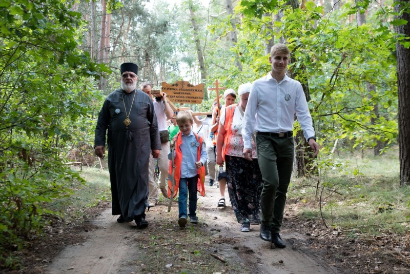 Polowa Liturgia w drodze z Warszawy na Grabarkę