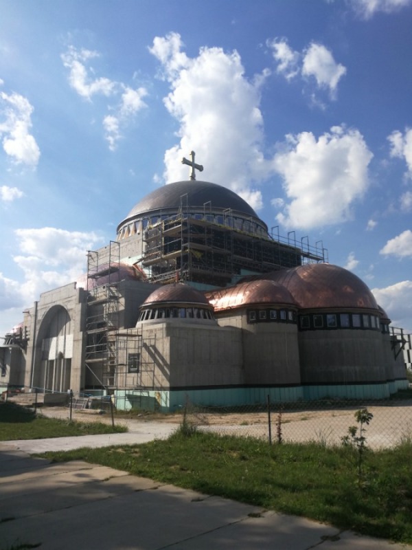 Z placu budowy warszawskiej Hagia Sophia