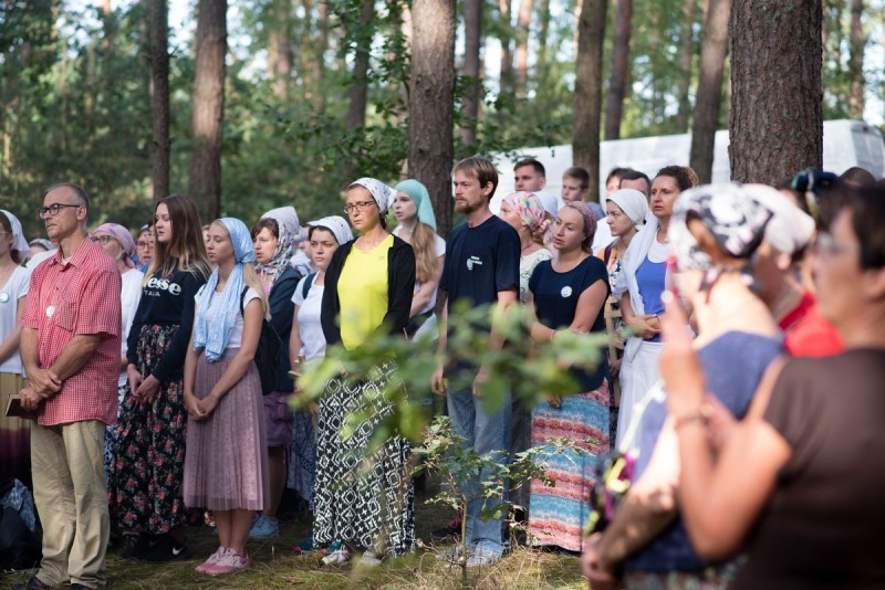 Polowa Liturgia w drodze z Warszawy na Grabarkę