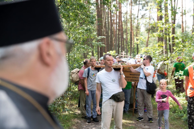 Polowa Liturgia w drodze z Warszawy na Grabarkę