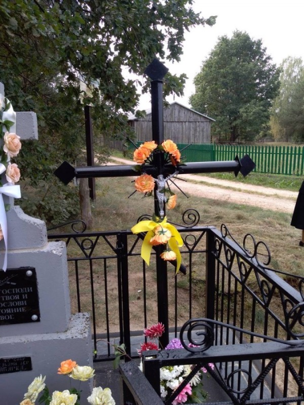 Poświęcenie krzyży we wsi Grabarka