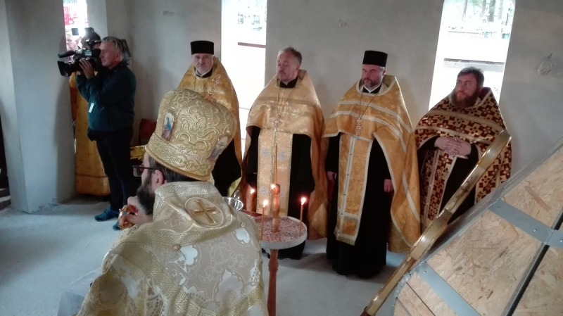 Poświęcenie krzyży w Wasilkowie