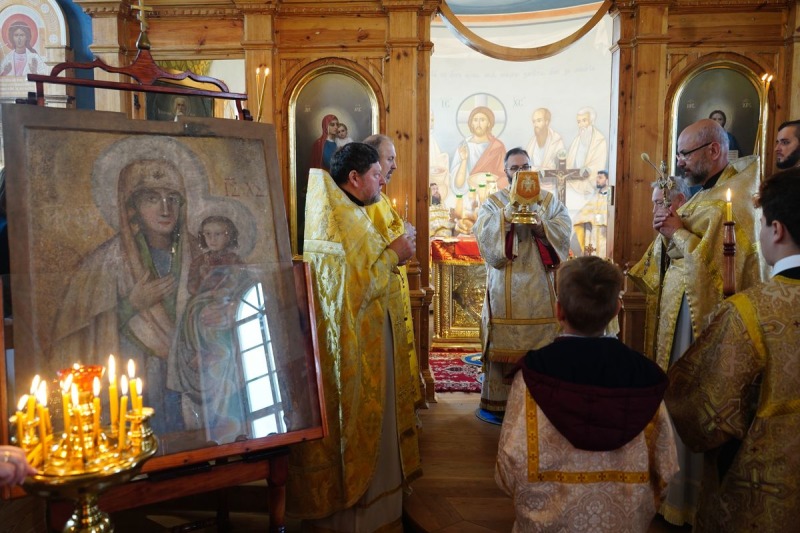 Wyświęcenie nowej polichromii w Topilcu