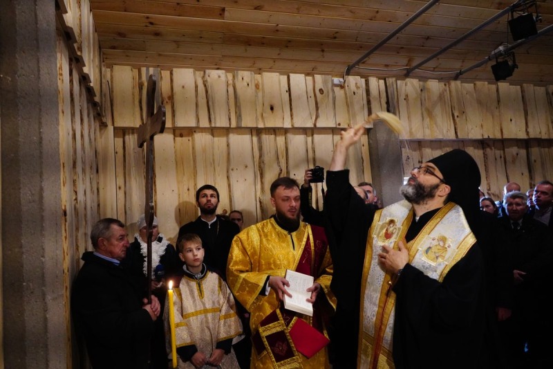 Wyświęcenie nowej polichromii w Topilcu