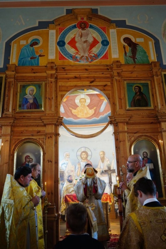 Wyświęcenie nowej polichromii w Topilcu