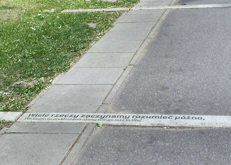 ścieżka Ryszarda Kapuścińskiego, Warszawa