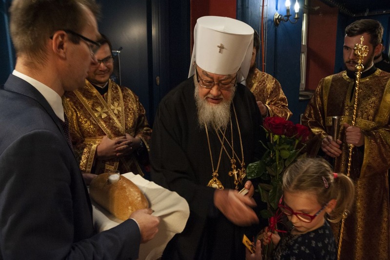 Metropolita Sawa celebrował Boską Liturgię w całości w języku polskim