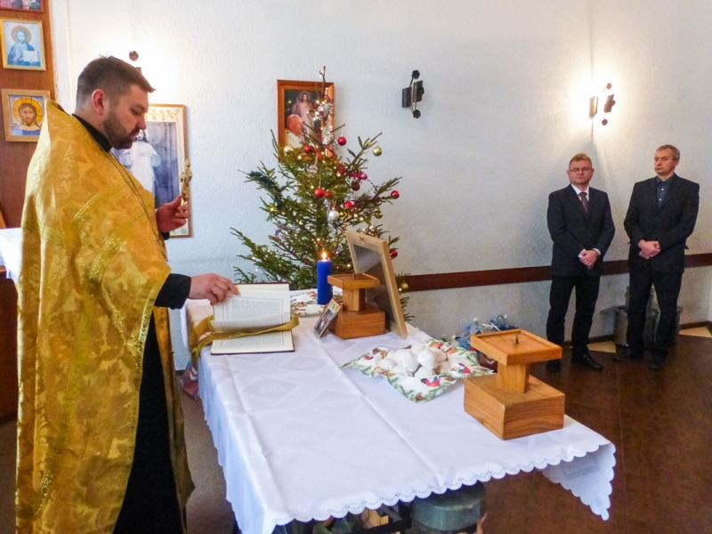 Spotkania wigilijne w białostockim Areszcie Śledczym i Zakładzie Karnym
