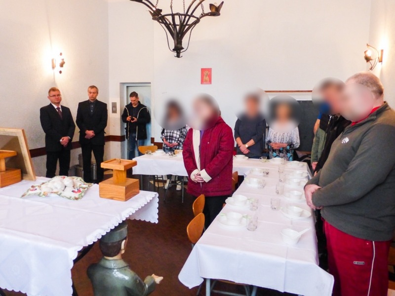 Spotkania wigilijne w białostockim Areszcie Śledczym i Zakładzie Karnym