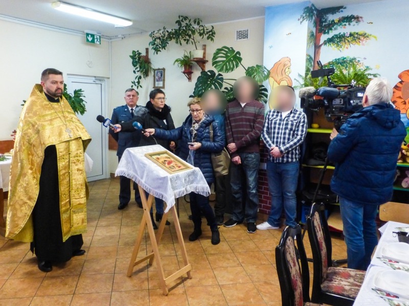 Spotkania wigilijne w białostockim Areszcie Śledczym i Zakładzie Karnym