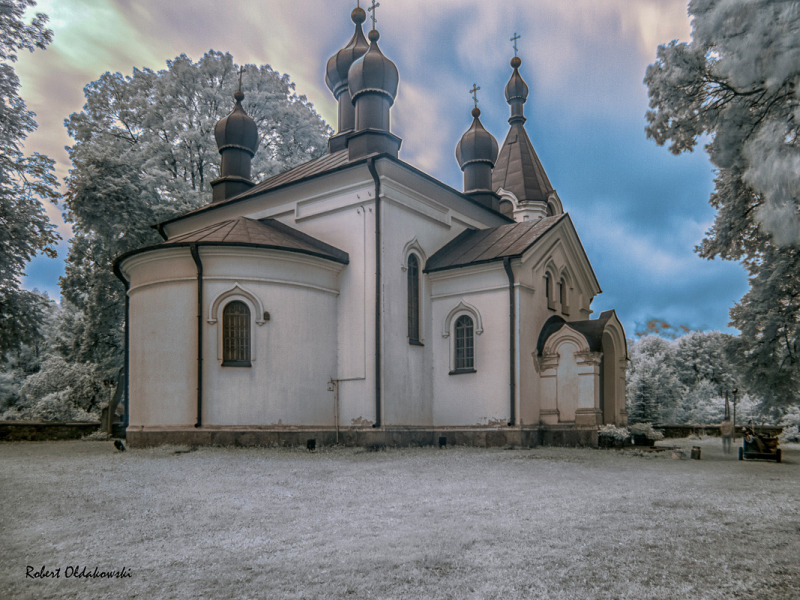 Cerkwie Podlasia – zdjęcia w podczerwieni