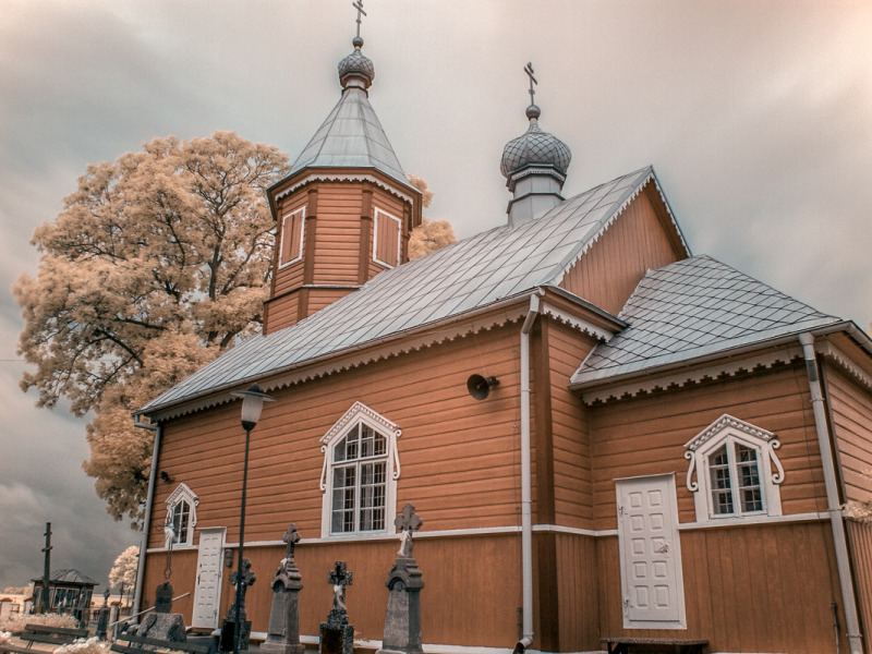 Cerkwie Podlasia – zdjęcia w podczerwieni