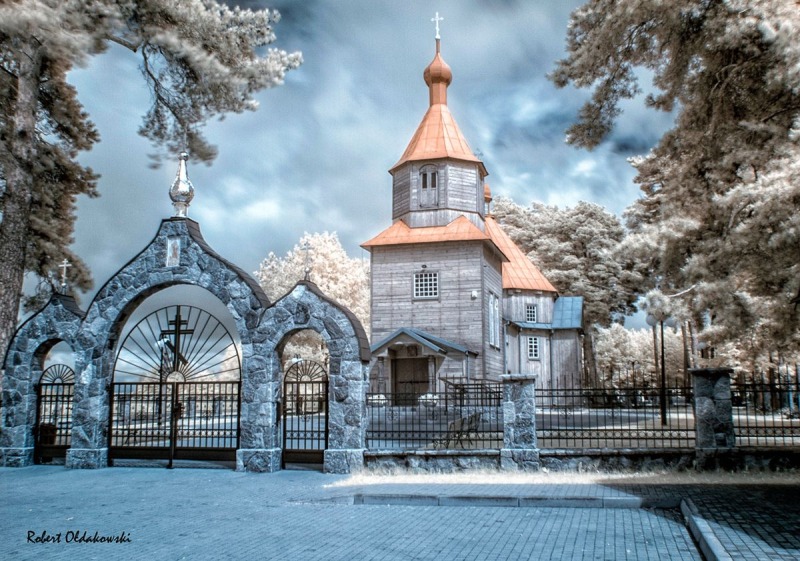 Cerkwie Podlasia – zdjęcia w podczerwieni