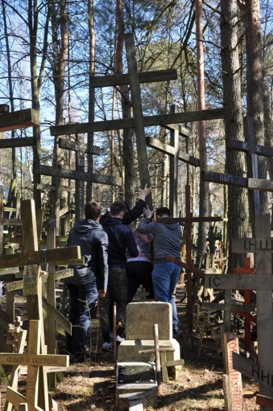 Modlitewne spotkanie maturzystów na św. Górze Grabarce