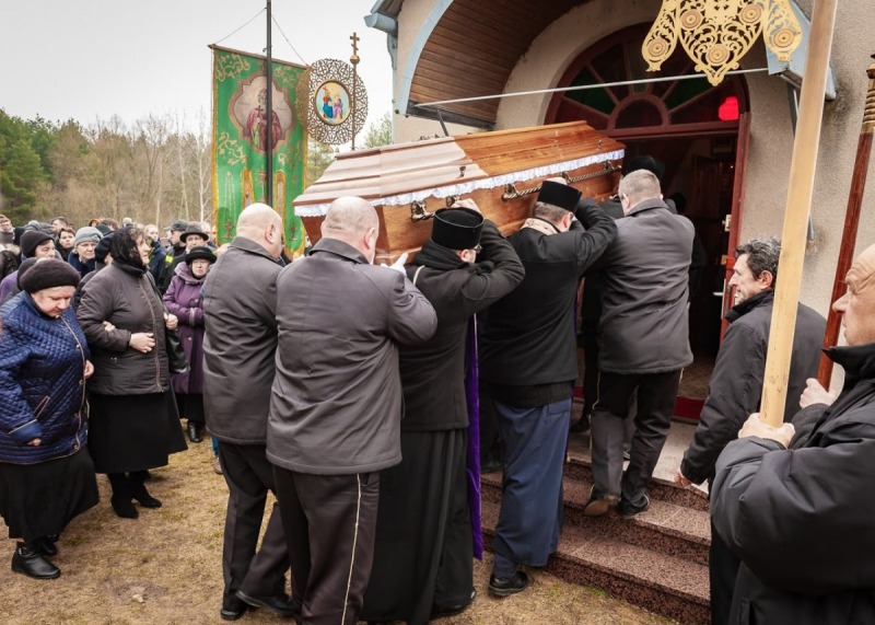  Uroczystości pogrzebowe ks. mitrata Mikołaja Szebelana