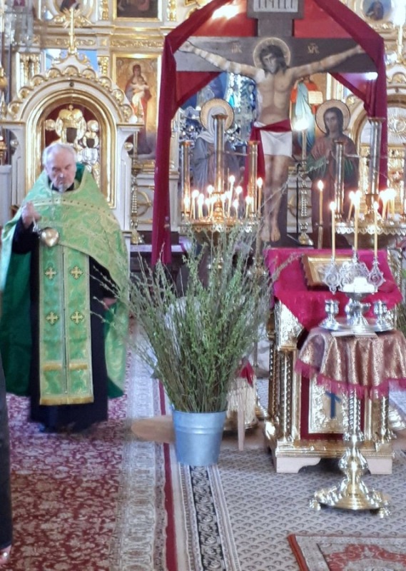 Niedziela Palmowa w parafii ZNMP w Kleszczelach