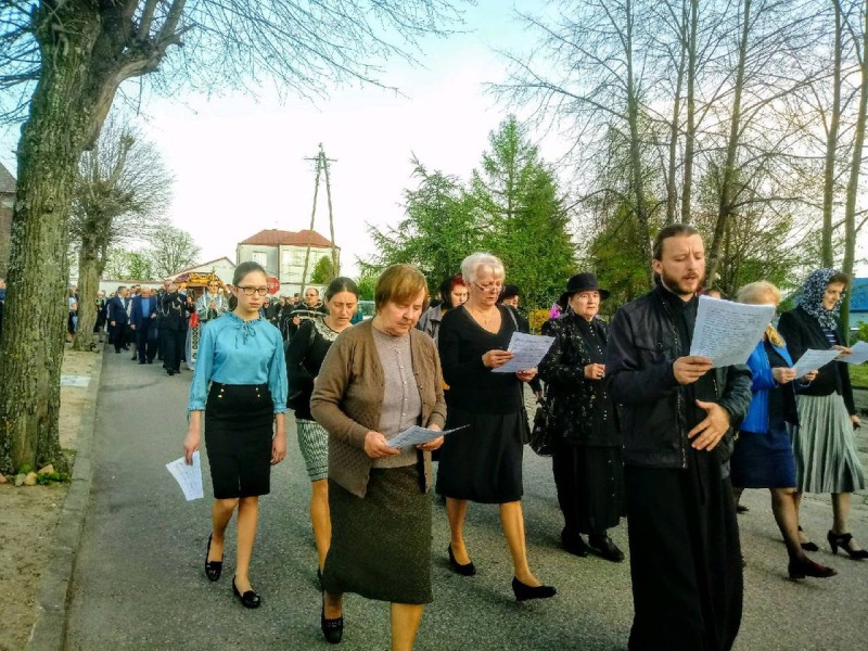 Wielki Piątek w parafii kleszczelowskiej