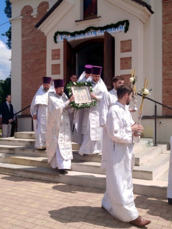 Święto parafialne w Sławatyczach