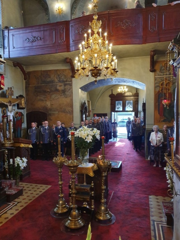 Obchody setnej rocznicy Polskiej Policji Państwowej w cerkwi katedralnej w Lublinie