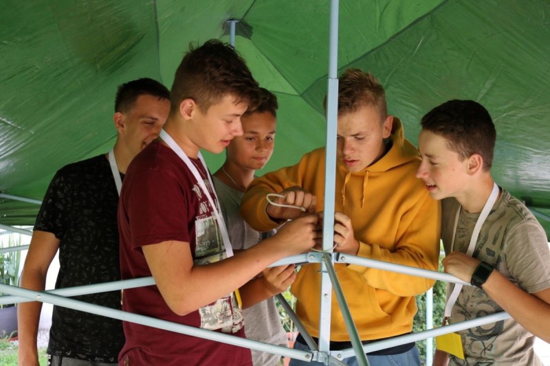 Supraśl: trwa obóz dla prysłużników