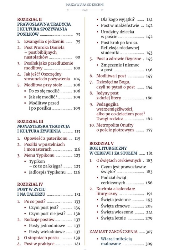 Nowość wydawnicza - „Nasza wiara od kuchni. Prawosławie, rodzina, kuchnia”