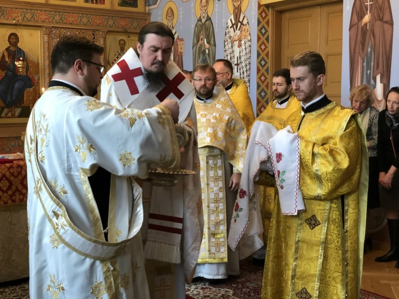 Liturgia ap. Jakuba w Warszawie