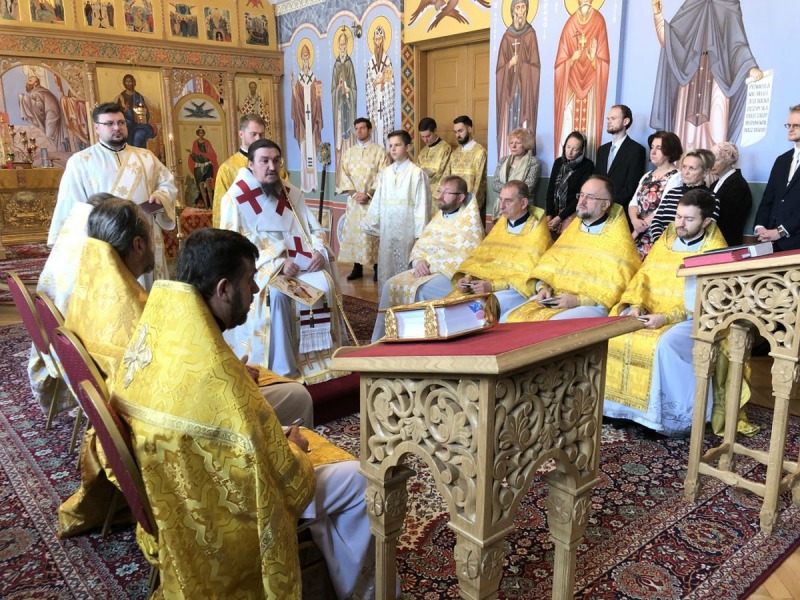 Liturgia ap. Jakuba w Warszawie