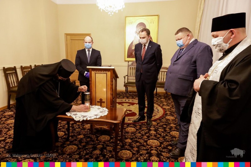 Święty Ogień dotarł do Białegostoku