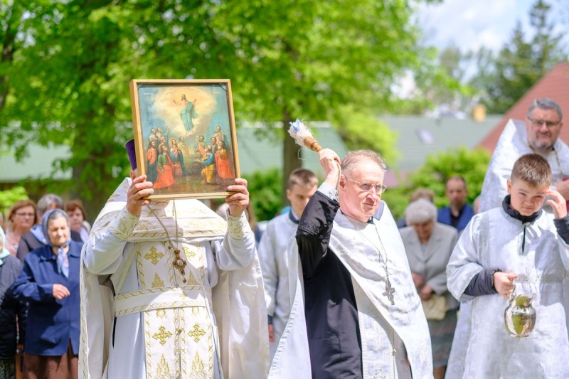 Nowoberezowo: święto Wniebowstąpienia Pańskiego