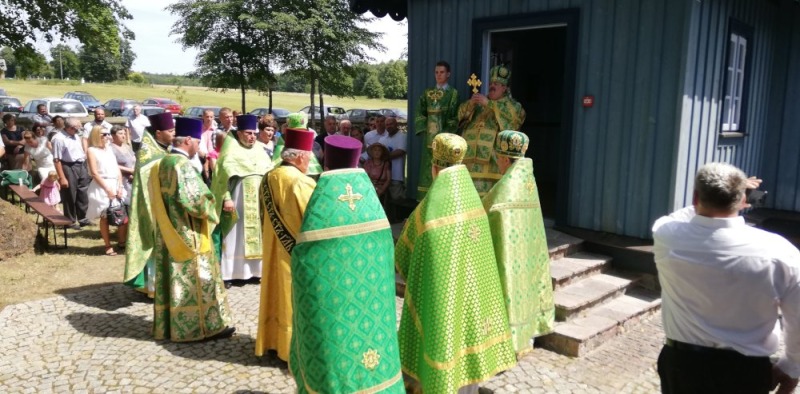 Ku czci św. Antoniego Kijowsko-Pieczerskiego w Holi