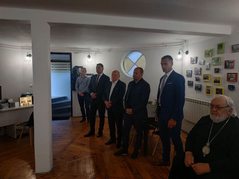 Wyświęcenie biura Bractwa w Siemiatyczach
