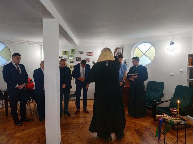 Wyświęcenie biura Bractwa w Siemiatyczach