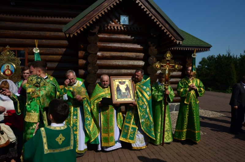 Uroczystości w skicie św. Antoniego i Teodozjusza w Odrynkach