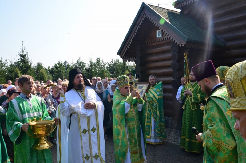 Uroczystości w skicie św. Antoniego i Teodozjusza w Odrynkach