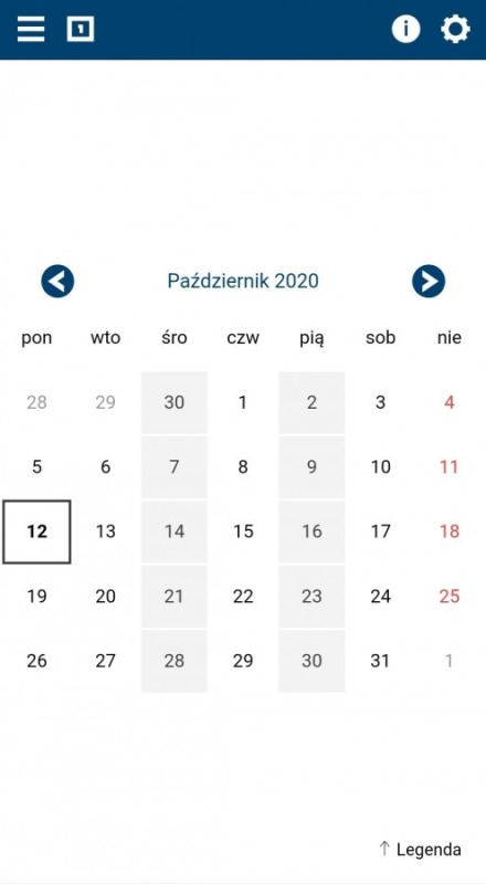 Aplikacja z Kalendarzem Cerkiewnym
