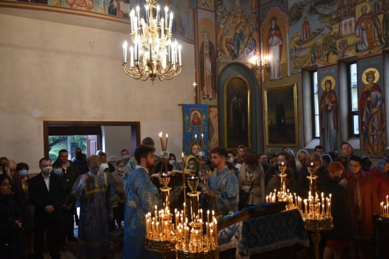 Uroczystość poświęcenia cerkwi w Siedlcach