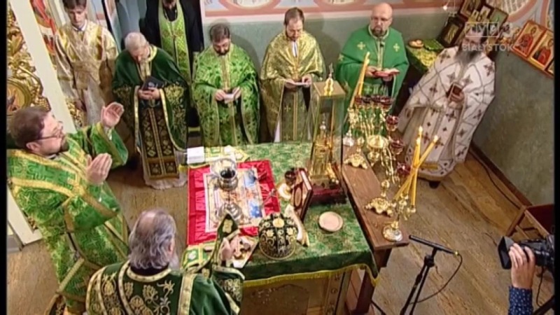 Liturgia prawosławna z cerkwi w Rzeszowie