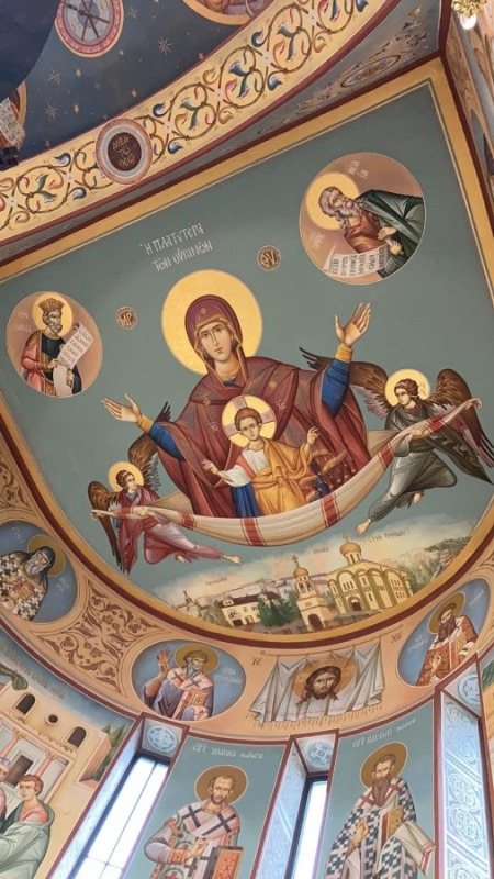 Uroczystość poświęcenia cerkwi w Siedlcach