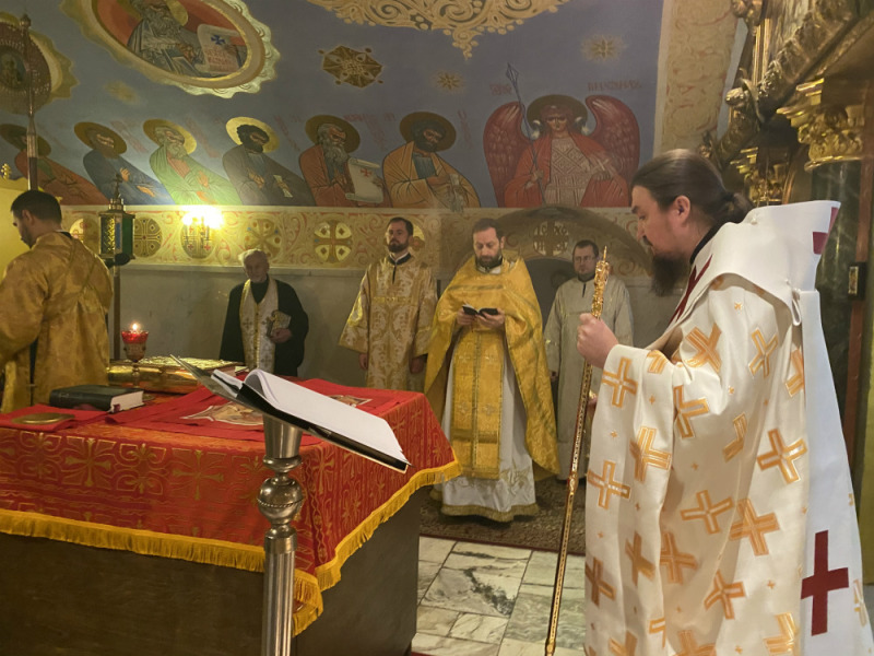 Liturgia św. apostoła Jakuba w Warszawie