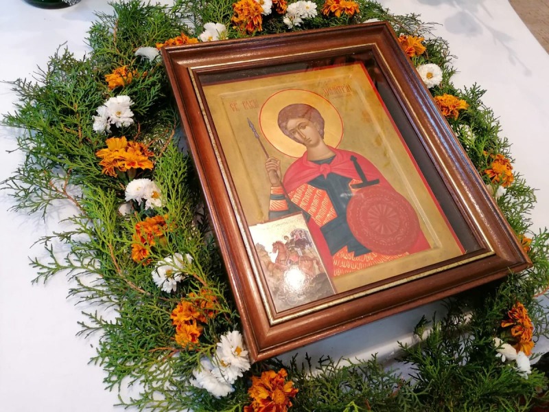 Dzień św. męczennika Dymitra w Starym Wołowie