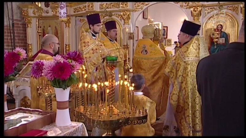 Liturgia prawosławna z cerkwi w Szczebrzeszynie