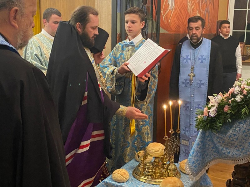 Święto kaplicy Prawosławnego Seminarium Duchownego w Warszawie