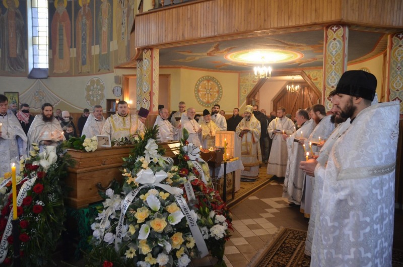Uroczystości pogrzebowe śp. ks. mitrata Mikołaja Dejneko