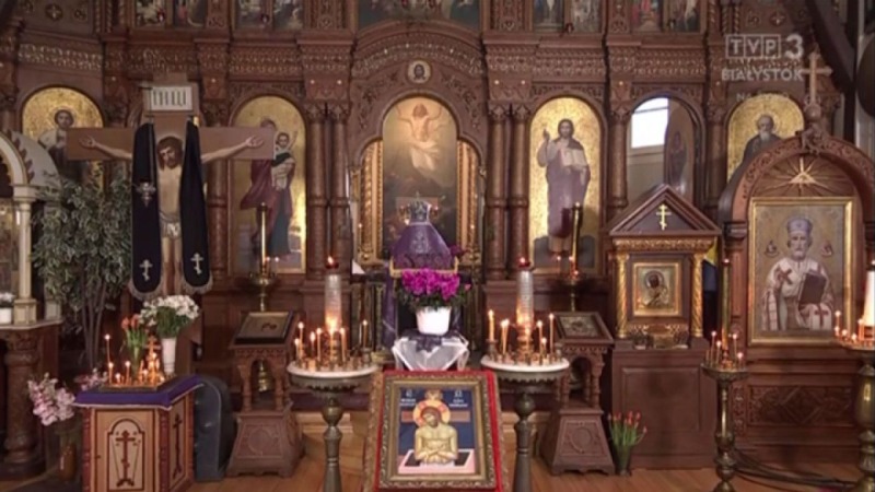 Liturgia prawosławna z cerkwi w Toruniu