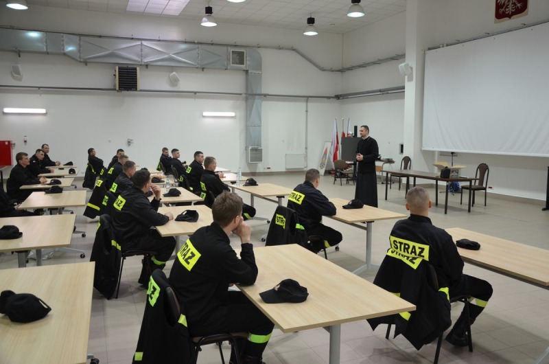 Lublin: duszpasterskie spotkanie ze strażakami